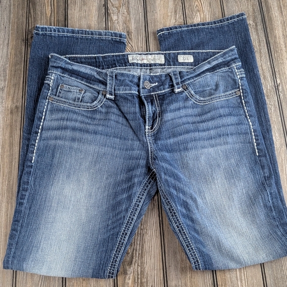 BKE Women's Boot Cut Jeans - Blue - Picture 7 of 12